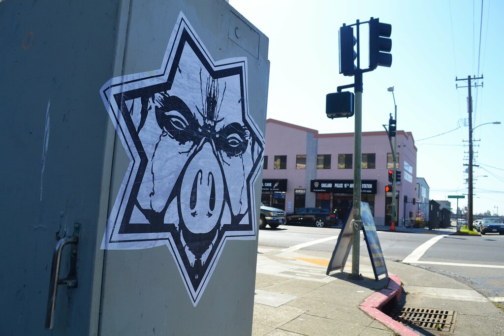 STARPIG, NMG, STREET ART, Graffiti, Oakland, Not My Government,