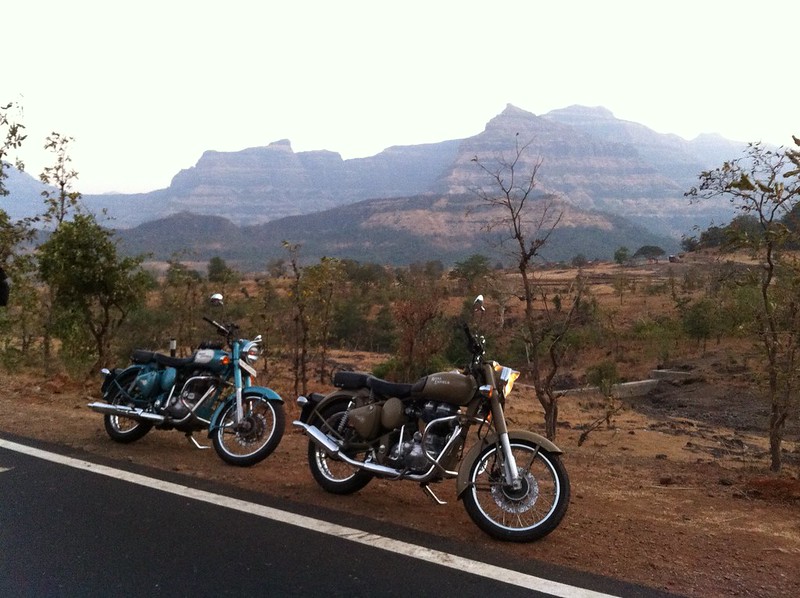 Bikes in the mountains