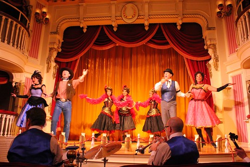 Golden Horseshoe Revue salute at Disneyland