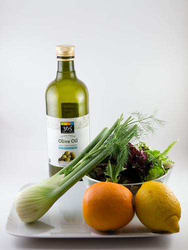 Fennel Orange Salad Ingredients