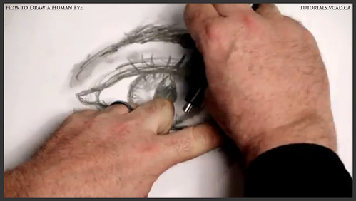 learn how to draw a human eye 024