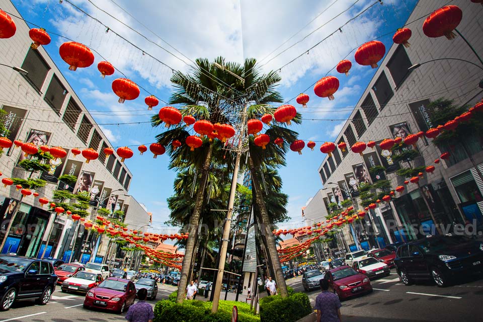 Chinese New Year Decorations @ KL, Malaysia