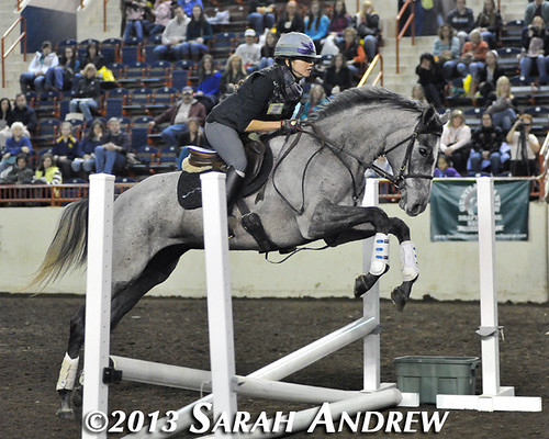 Gunport and Michelle Warro at the PA Horse World Expo
