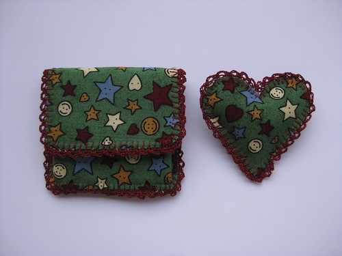 Coin Pouch & Brooch by ONE by one