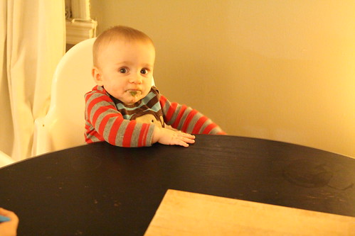 Martin at Dinner Table