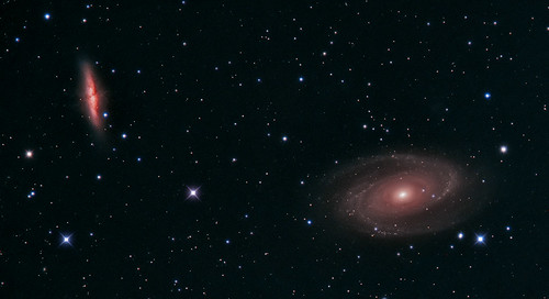M81 M82 cropped by Mick Hyde