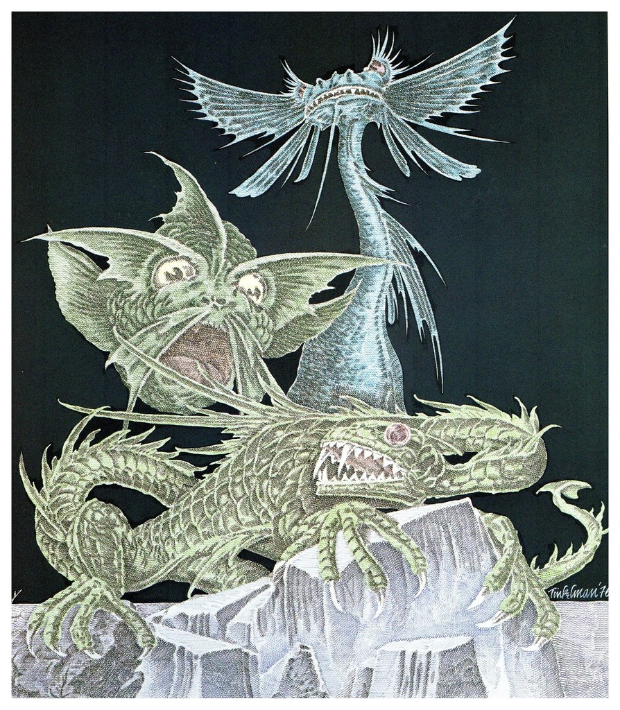 Murray Tinkelman - H.P Lovecraft Illustration 4