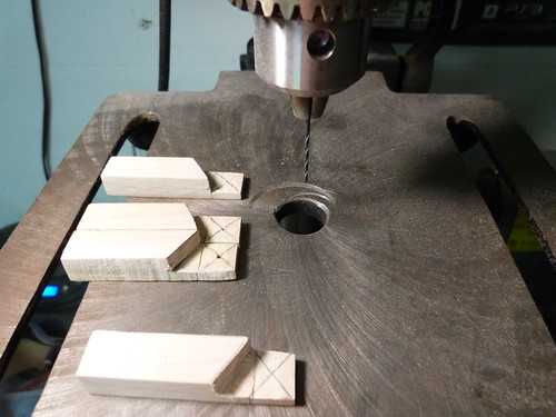 Drilling joint holes