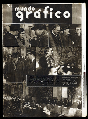 Mundo Gráfico 16 febrero 1938, con fotos de Agustí Centelles i Ossó. by Octavi Centelles