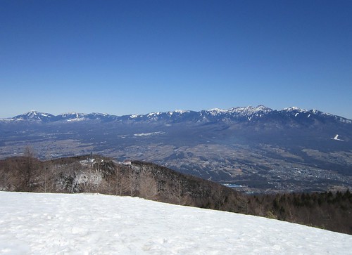 八ヶ岳連峰／入笠山頂から見る　2013年3月12日11:43 by Poran111