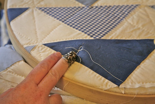 Hand quilting