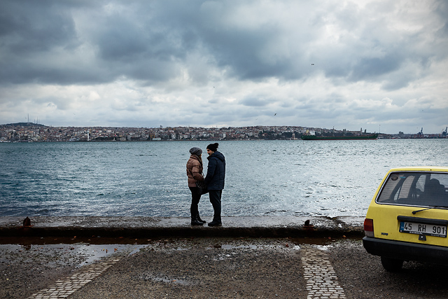 The Bosphorus strait in Turkey