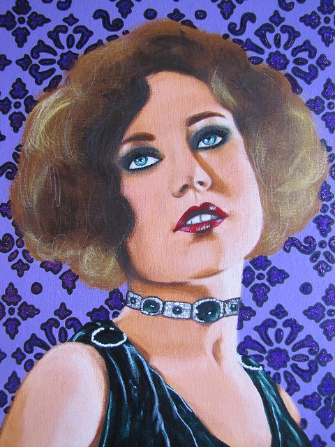 flapper painting