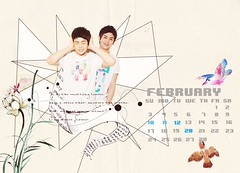 Yoseob Calendar February 2013