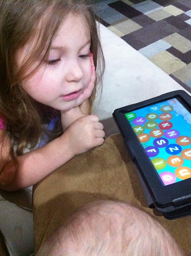 Cheyenne Learning ABC's on the Kindle