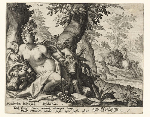 008-El elemento tierra, Jacob de Gheyn (II), 1588-Rijksmuseum API Collectie