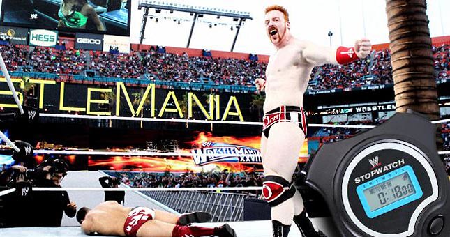 10 Combates mais rápidos da WrestleMania