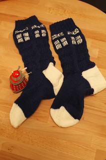 TARDIS socks