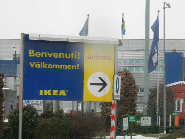 Ingresso dell'Ikea di Piacenza