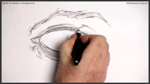 learn how to draw a human eye 005