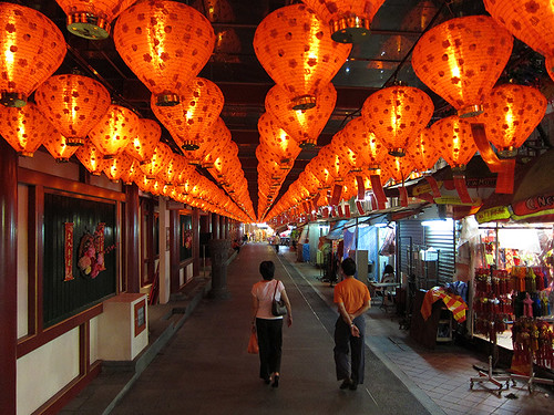 lanterns in China Town