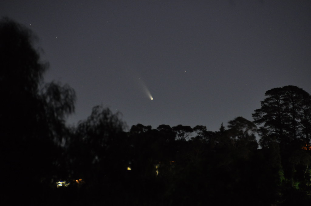 Comet C/2011 L4 PANSTARRS over Upper Ferntree Gully, VIC, Australia