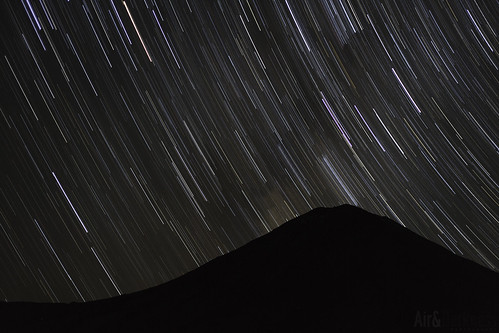 Ngauruhoe Trails by Astronomr