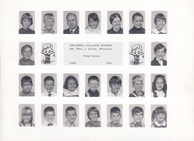 Village School (Holmdel, New Jersey) Class Picture (1st Grade - 1970-1971)