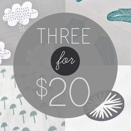 3for$20 cotton panels