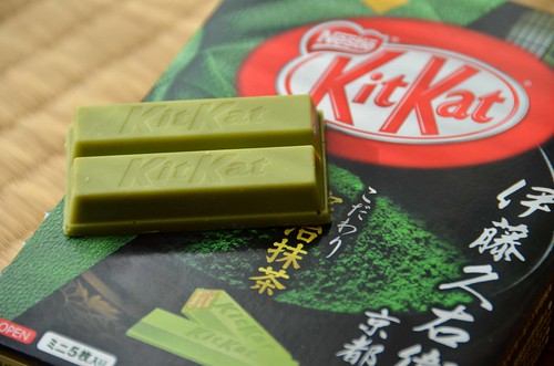 Green Tea KitKats from Osaka