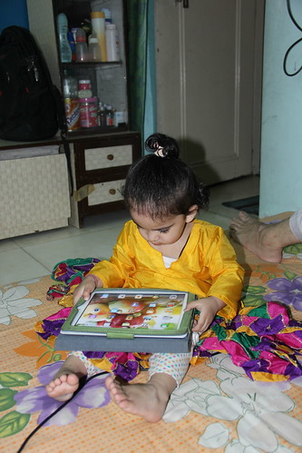 The Cyber Smart Kid Nerjis Asif Shakir 18 Month Old by firoze shakir photographerno1