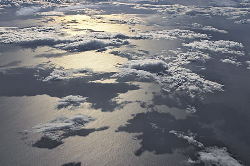 Clouds over the Adriatic sea