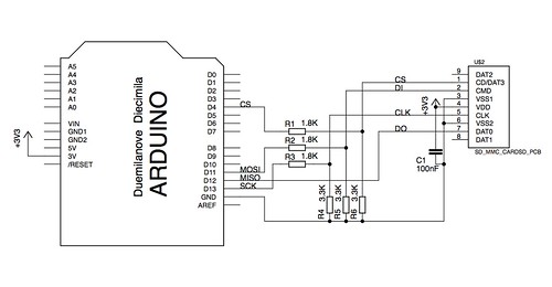 Arduino-SD-connection