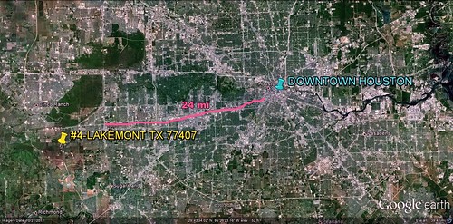 #4 Lakemont in relation to Houston (via Google Earth)
