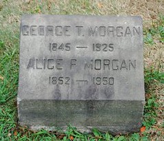 George Morgan headstone