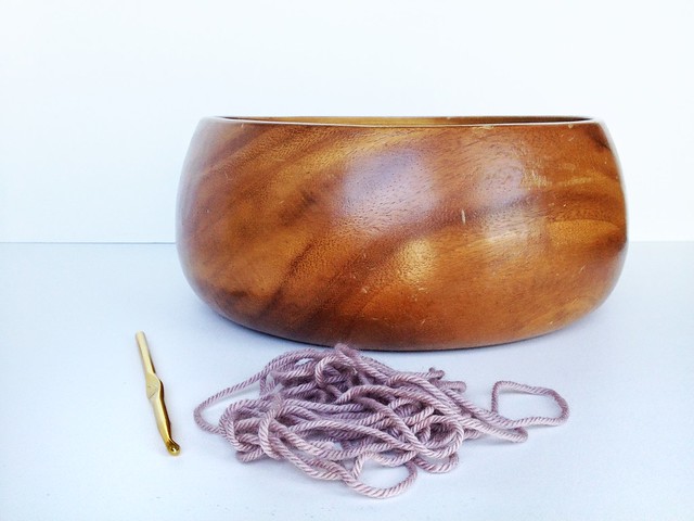 DIY Yarn-Bombed Bowl
