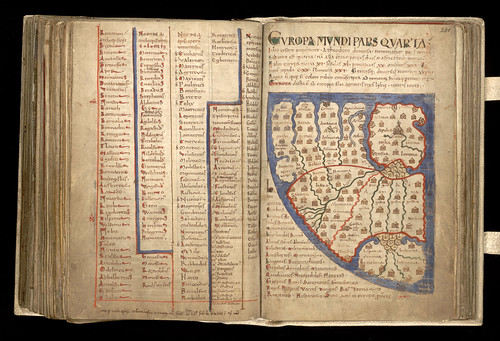 004-Liber floridus – siglo XII-Biblioteca de la Universidad de Gent -Licencia Creative Commons (CC BY-NC-SA 2.0)
