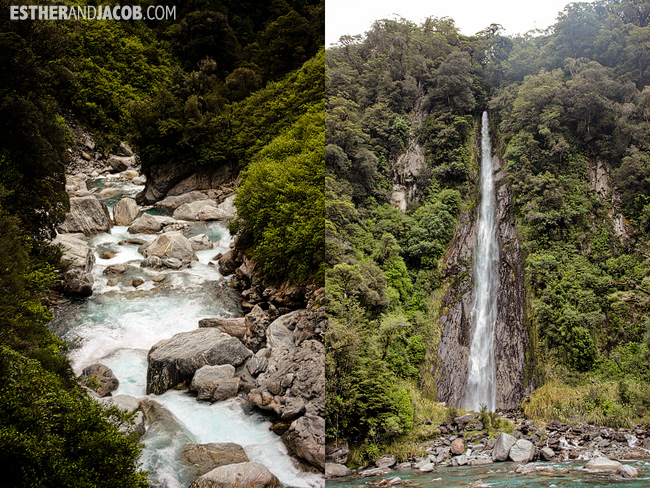 Thunder Creeks Falls | Day 7 New Zealand Sweet as South Contiki Tour | A Guide to South Island