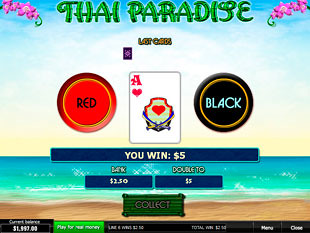 free Thai Paradise gamble feature