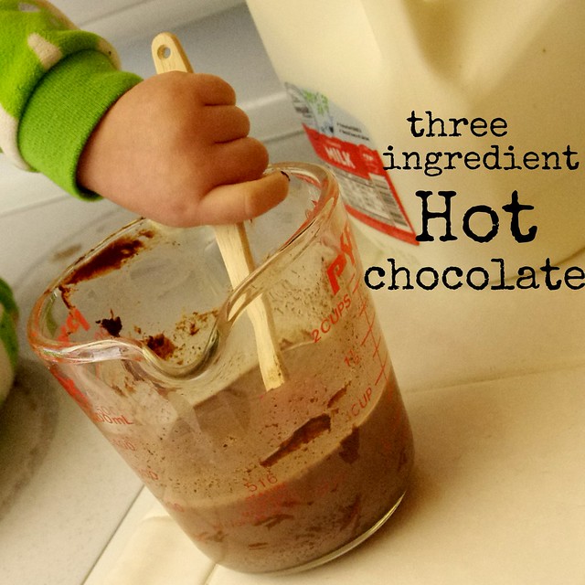3 ingredient hot chocolate