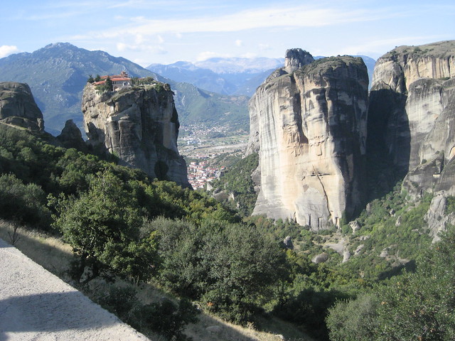 monasteries on Meteora crags