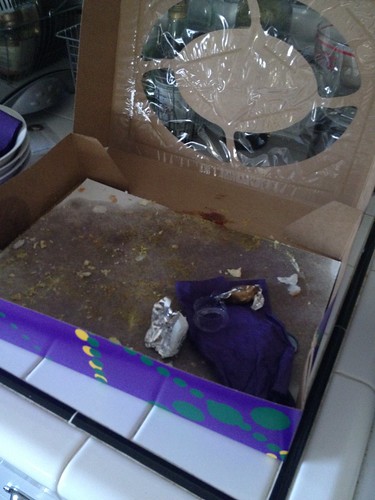 The saddest sight - an empty King Cake box