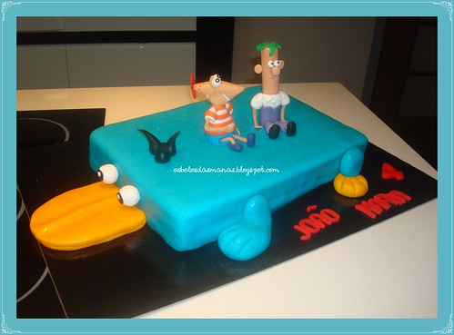 Bolo Perry Phineas e Ferb by Osbolosdasmanas