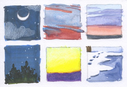 six skies by Bricoleur's Daughter
