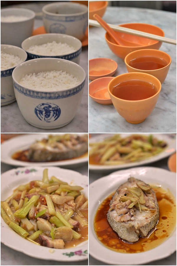 Steamed Rice & Traditional Dishes
