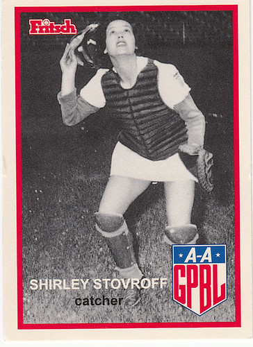 Shirley AAGPBL card