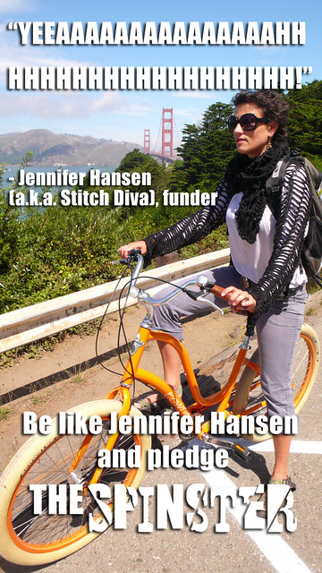 Jennifer Hansen backed The Spinster