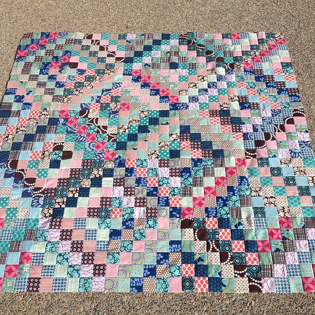 #scrappytripalong top completed! 5x5 layout