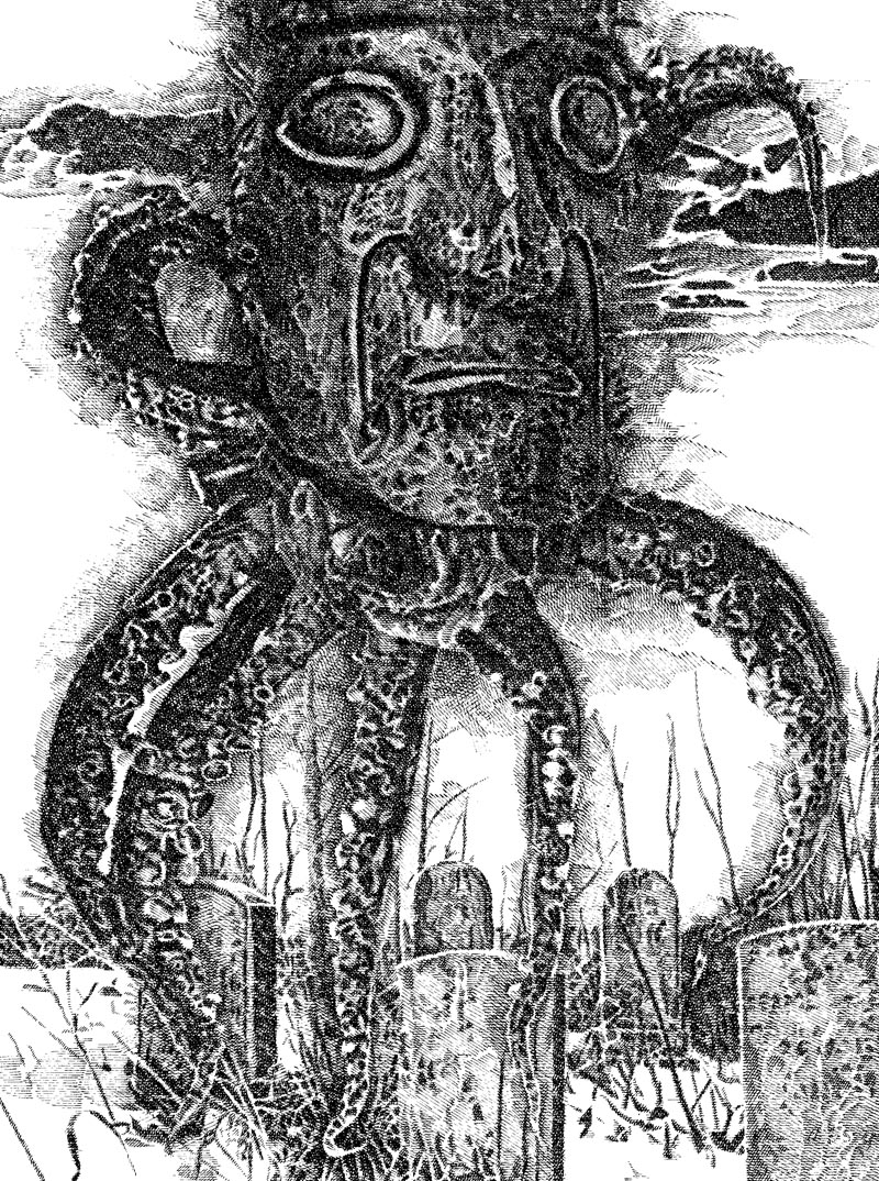 Murray Tinkelman - H.P Lovecraft Illustration 7
