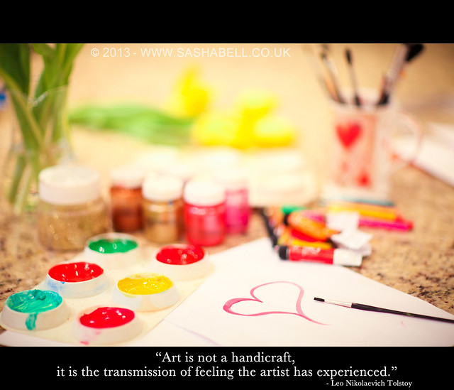 "Art is not a handcraft it is the transmission of feeling the artist has experienced."